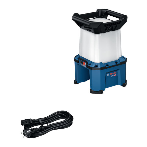 Akku-Bauleuchte GLA 18VH-7500 + Kaltgerätekabel