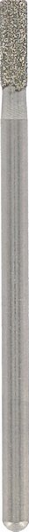 Diamantbestückter Fräser 2,4 mm, zylindrisch